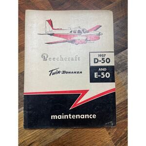Beechcraft Twin-Bonanza 1957 D-50 and E-50 Maintenance Manual